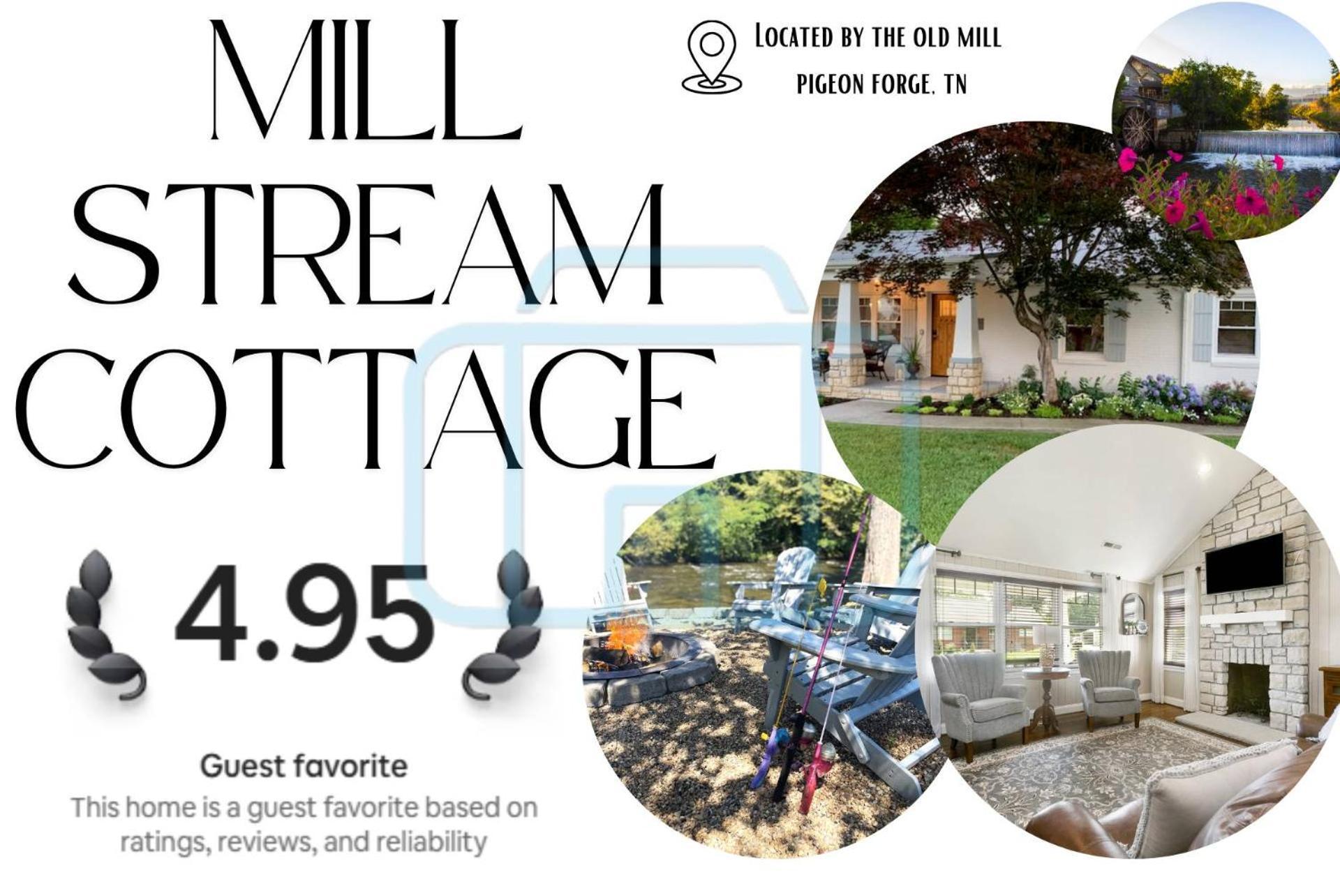 Mill Stream Cottage Pigeon Forge Exteriör bild